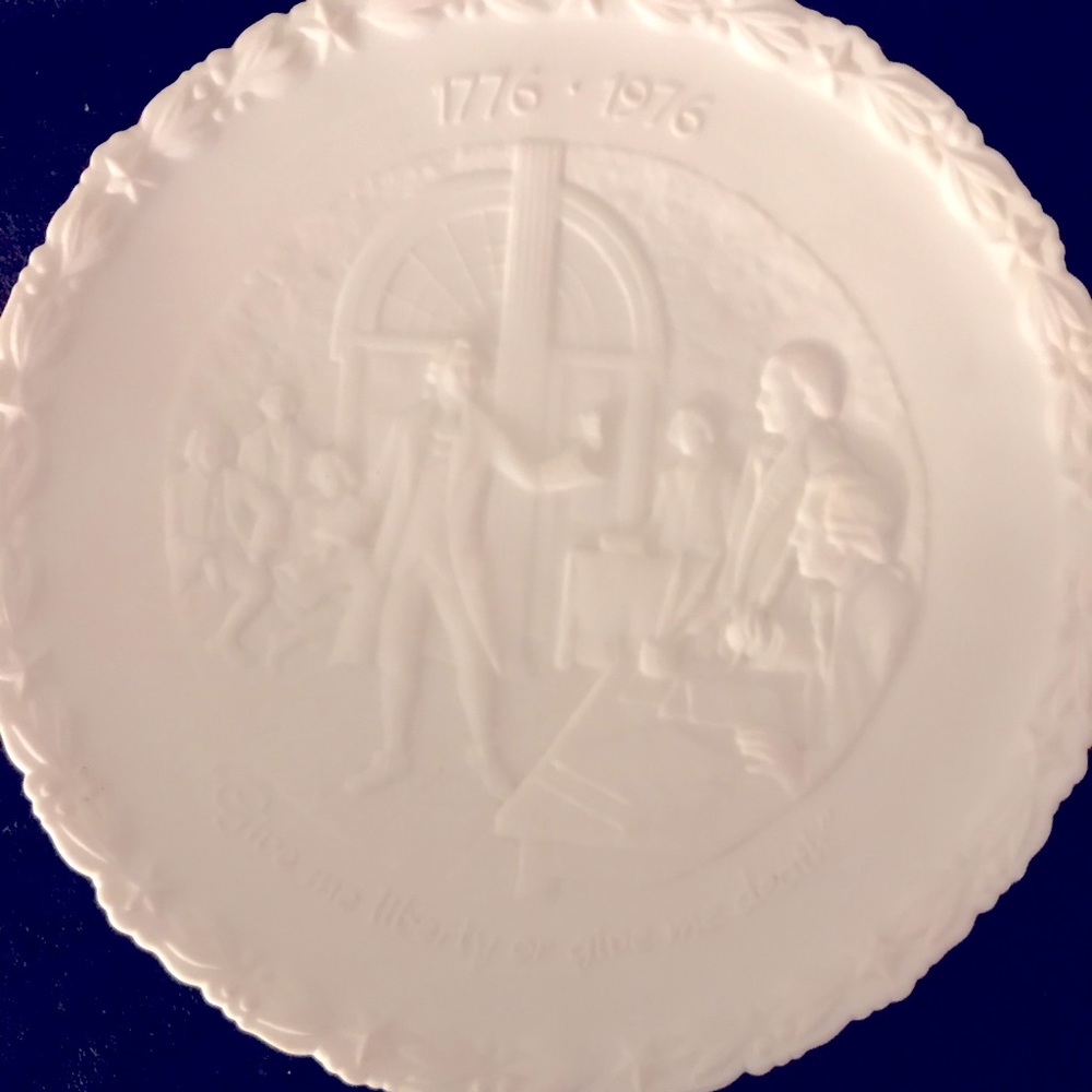 1776-1976 Plate Fenton USA Plate